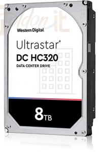 Winchester (belső) Western Digital 8TB 7200rpm SATA-600 256MB Ultrastar DC HC320 HUS728T8TALE6L4 - HUS728T8TALE6L4