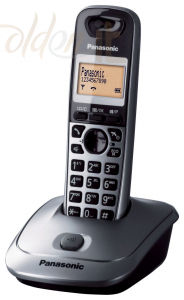 Mobil készülékek Panasonic KX-TG2511HGM DECT cordless kihangosítható hívóazonosítós telefon Metal Grey - KX-TG2511HGM