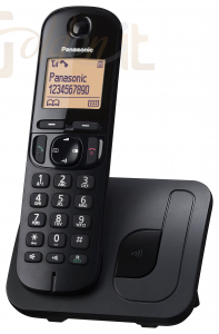Mobil készülékek Panasonic KX-TGC210PDB DECT Black - KX-TGC210PDB