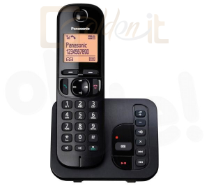 Mobil készülékek Panasonic KX-TGC220PDB DECT Black - KX-TGC220PDB