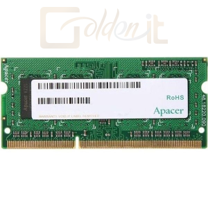 RAM - Notebook Apacer 2GB DDR3 1600MHz - DS.02G2K.HAM