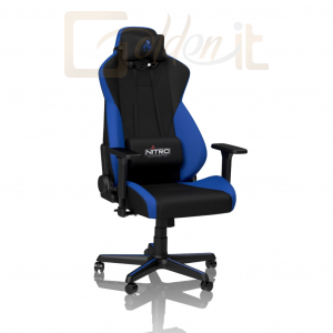 Gamer szék Nitro Concepts S300 Gaming Chair Galactic Blue/Black - NC-S300-BB