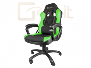 Gamer szék Natec Genesis SX33 Gaming Chair Black/Green - NFG-0906