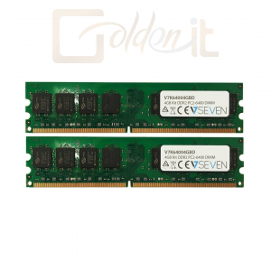 RAM V7 4GB DDR2 800MHz Kit (2x2GB) - V7K64004GBD
