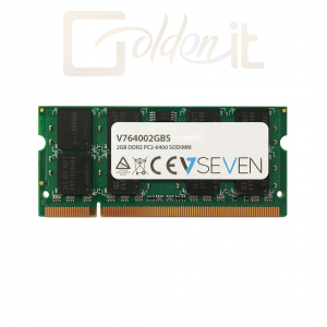 RAM - Notebook V7 2GB DDR2 800MHz SODIMM - V764002GBS