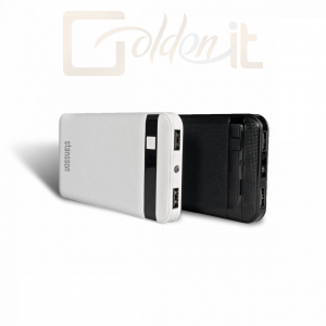 Powerbank vésztöltők Stansson  PBC400B-090 9000mAh Powerbank Black - PBC400B-090
