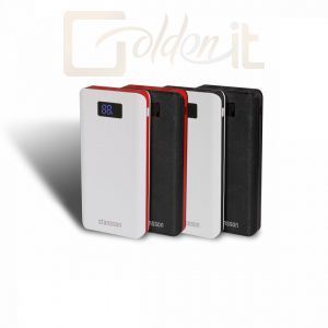 Powerbank vésztöltők Stansson  PBP515WR-220 22000mAh Powerbank White/Red - PBP515WR-220