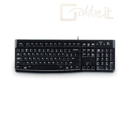 Billentyűzet Logitech K120 Német USB billentyűzet Black OEM - 920-002516