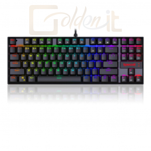 Billentyűzet Redragon Kumara RGB Backlit Mechanical Gaming Keyboard Blue Switches Black HU,HUN - K552RGB-1_BLUE_HU