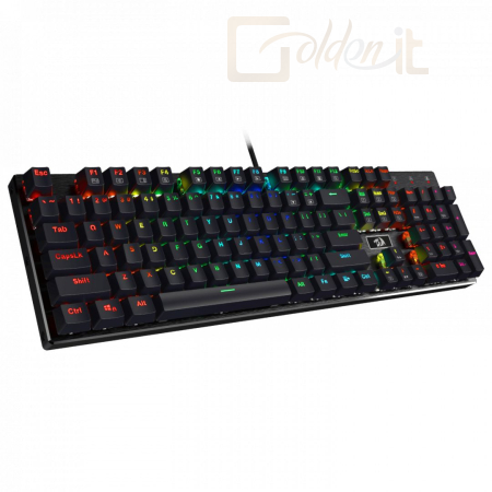 Billentyűzet Redragon Devarajas RGB Mechanical Gaming Keyboard Brown Switches Black HU, HUN - K556RGB_BROWN_HU
