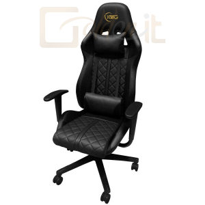 Gamer szék KWG Cetus E1 Black - 17521-01400-00041-G