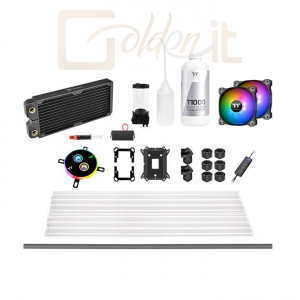 Hűtés Thermaltake Pacific C240 DDC Hard Tube Water Cooling Kit - CL-W242-CU12SW-A
