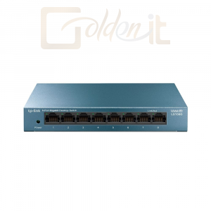 Hálózati eszközök TP-Link LS108G LiteWave 8-Port Gigabit Desktop Switch - LS108G