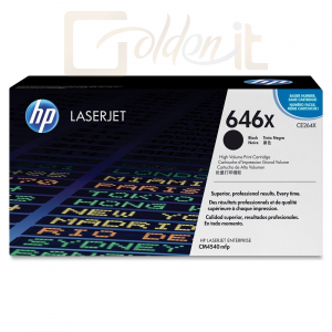 Nyomtató - Tintapatron HP CE264X (646X) Black toner - CE264X