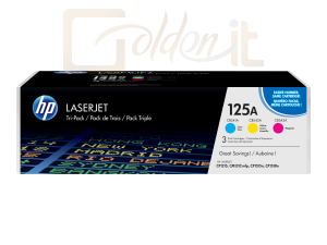 Nyomtató - Tintapatron HP CF373AM (125A) 3-pack C/M/Y Color toner - CF373AM