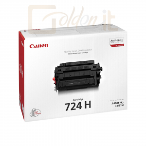 Nyomtató - Tintapatron Canon CRG 724H Black toner - 3482B002