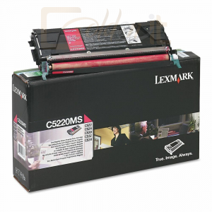 Nyomtató - Tintapatron Lexmark C5220MS Magenta toner - 00C5220MS