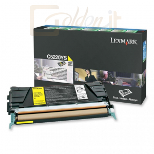 Nyomtató - Tintapatron Lexmark C5220YS Yellow toner - 00C5220YS