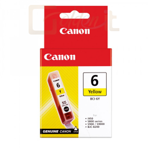 Nyomtató - Tintapatron Canon BCI-6Y Yellow - 4708A002