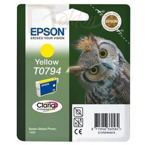 Nyomtató - Tintapatron Epson T0794 Yellow - C13T07944010