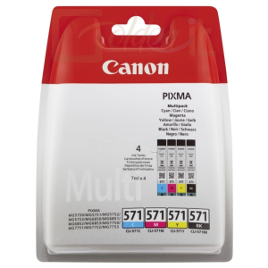 Nyomtató - Tintapatron Canon CLI-571 Color Multipack - 0386C005