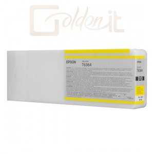 Nyomtató - Tintapatron Epson T6364 Yellow - C13T636400