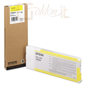 Nyomtató - Tintapatron Epson T6064 Yellow - C13T606400