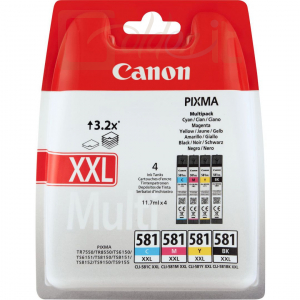 Nyomtató - Tintapatron Canon CLI-581XXL Multi Color Pack - 1998C005