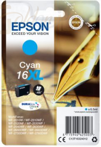 Nyomtató - Tintapatron Epson T1632 (16XL) Cyan - C13T16324010