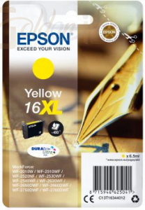 Nyomtató - Tintapatron Epson T1634 (16XL) Yellow - C13T16344010