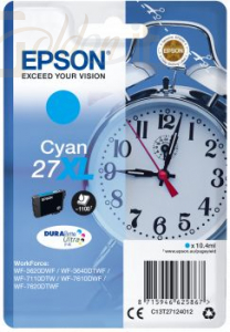 Nyomtató - Tintapatron Epson T2712 (27XL) Cyan - C13T27124012