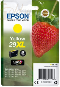 Nyomtató - Tintapatron Epson T2994 (29XL) Yellow - C13T29944012