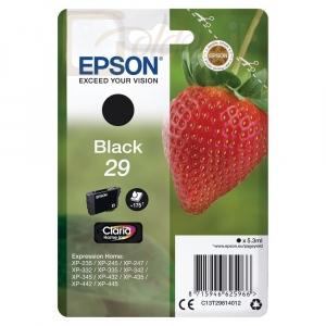 Nyomtató - Tintapatron Epson T2981 (29) Black - C13T29814012