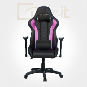 Gamer szék Cooler Master Caliber R1 Gaming chair Black/Purple - CMI-GCR1-2018