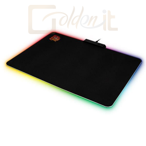 Egérpad Thermaltake TT eSports Draconem RGB Cloth Edition Gaming mouse pad Black - MP-DCM-RGBSMS-01