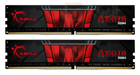 RAM G.SKILL 16GB (2x8GB) DDR4 3000MHz Aegis Black F4-3000C16D-16GISB - F4-3000C16D-16GISB