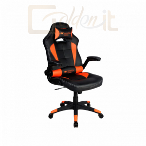 Gamer szék Canyon Vigil Gaming chair Black/Orange - CND-SGCH2