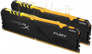 RAM Kingston 16GB DDR4 2666MHz Kit(2x8GB) HyperX Fury RGB Series - HX426C16FB3AK2/16