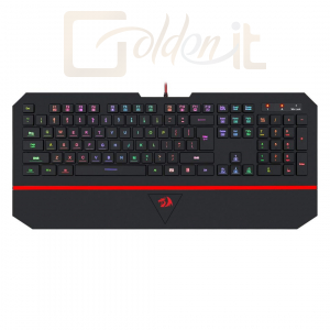 Billentyűzet Redragon Karura Wired gaming keyboard Black HU - K502 RGB