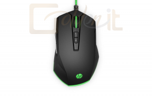 Egér HP Pavilion 200 Gaming Mouse Black - 5JS07AA#ABB