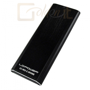 Mobilrack LC Power LC-M2-C-NVME USB 3.1 Gen. 2 Type-C M.2 SSD Enclosure - LC-M2-C-NVME