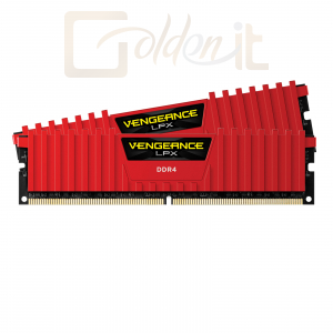 RAM Corsair 16GB DDR4 3200MHz Kit (2x8GB) Vengeance LPX Red - CMK16GX4M2B3200C16R