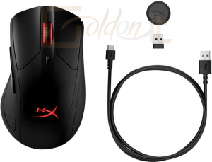 Egér Kingston HyperX Pulsefire Dart Wireless Gaming mouse Black - HX-MC006B