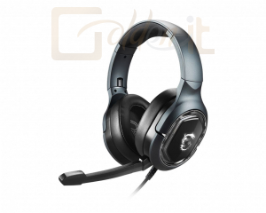 Fejhallgatók, mikrofonok Msi Immerse GH50 Gaming headset Black - S37-0400020-SV1