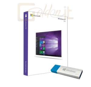 Szoftver - Operációs rendszer Microsoft Windows 10 Pro 32/64-bit P2 HUN USB BOX - HAV-00121