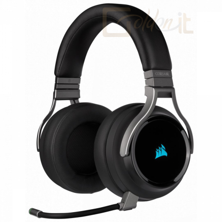 Fejhallgatók, mikrofonok Corsair Virtuoso RGB Wireless Gaming Headset Carbon - CA-9011185-EU