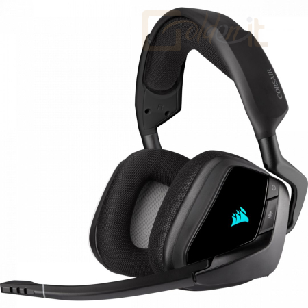 Fejhallgatók, mikrofonok Corsair Void RGB Elite Wireless 7.1 Gaming Headset Carbon - CA-9011201-EU