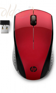 Egér HP Wireless Mouse 220 Sunset Red - 7KX10AA