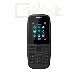 Mobil készülékek Nokia 105 (2019) DualSIM Black - 16KIGB01A18