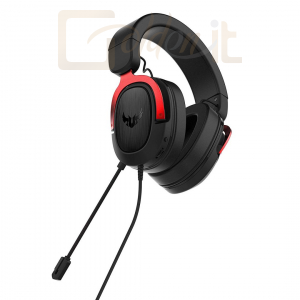 Fejhallgatók, mikrofonok Asus TUF Gaming H3 Headset Black/Red - TUF GAMING H3 RED